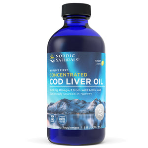 Concentrated Cod Liver Oil - Nordic Naturals - 8 fl oz (237 ml)
