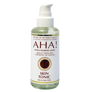 A bottle of AHA! Skin Tonic 7.0 oz - for All Skin Types