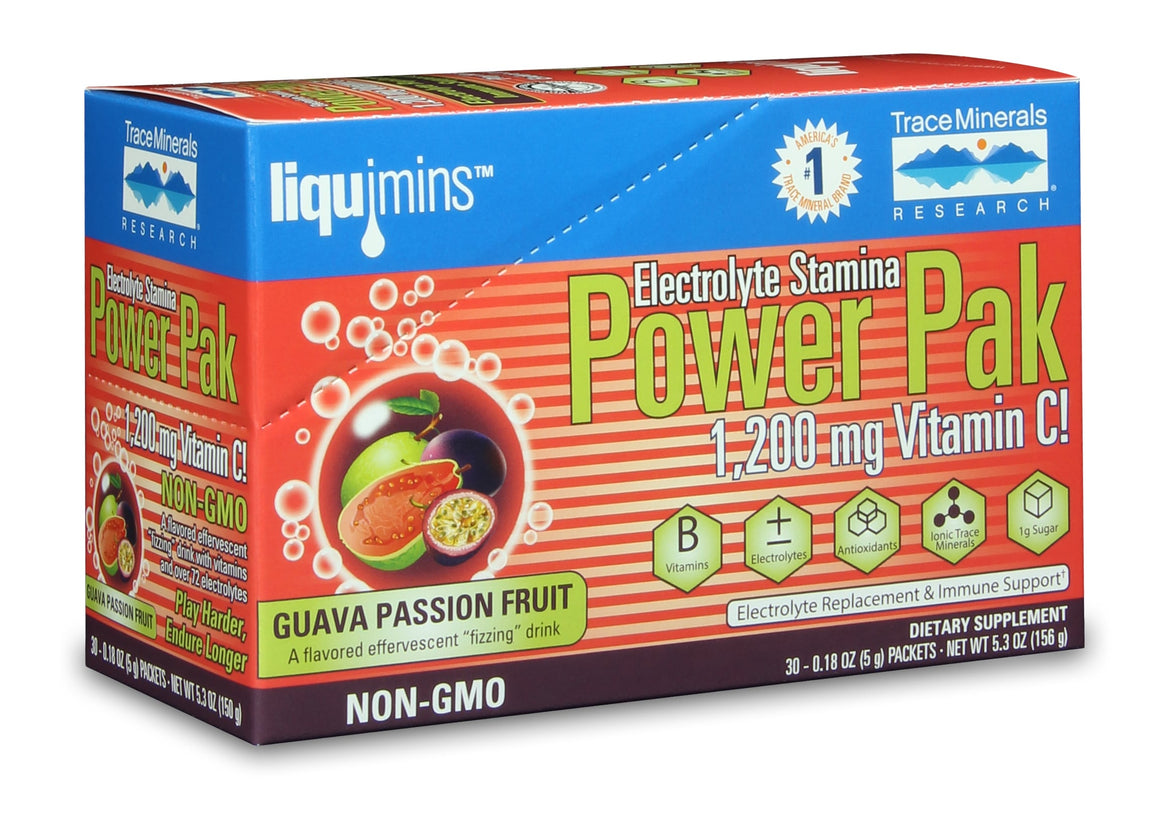 Electrolyte Stamina Power Pak NON-GMO Guava Passion Fruit