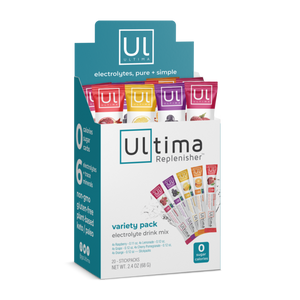 A package of Ultima Replenisher - Variety Pack 20 sticks
