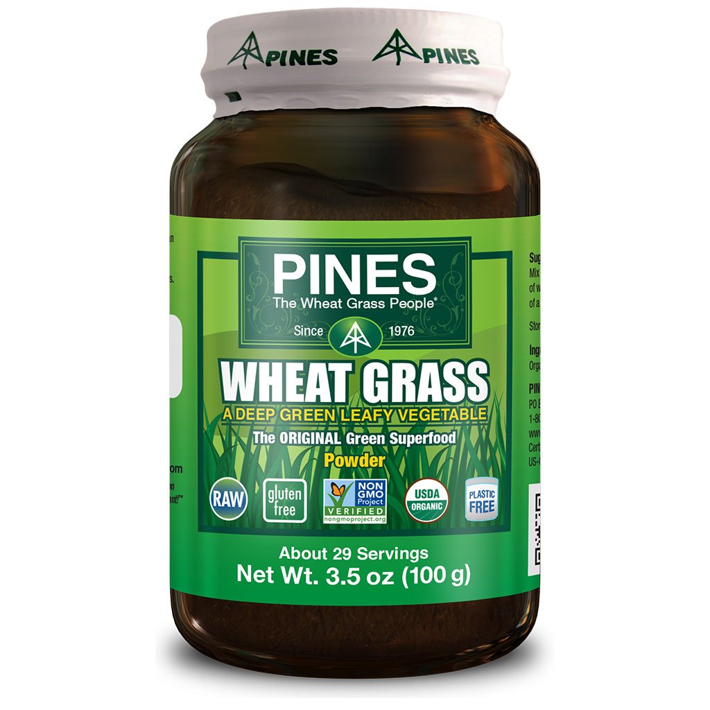 Wheatgrass Powder - Pines International 3.5 oz