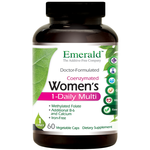 A bottle of Emerald Women's 1-Daily Multi
