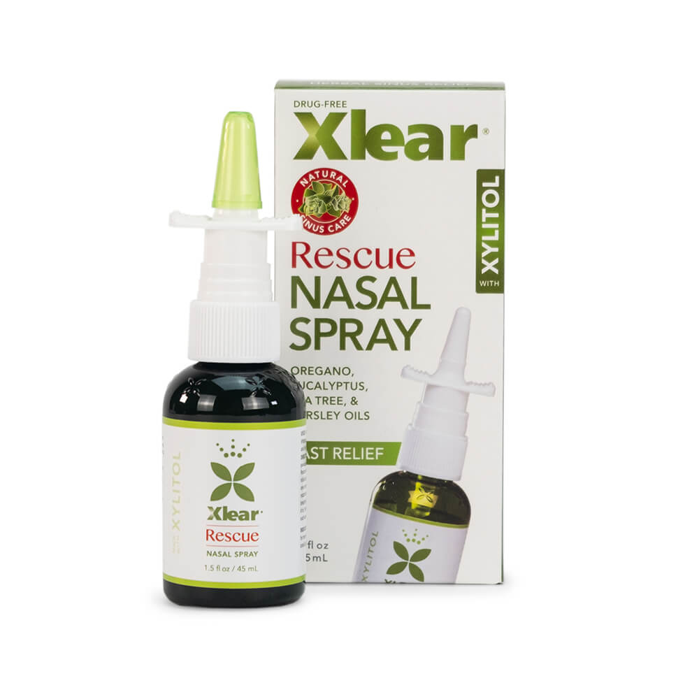 Rescue Nasal Spray with Essential Oils - Xlear - 1.5 fl oz