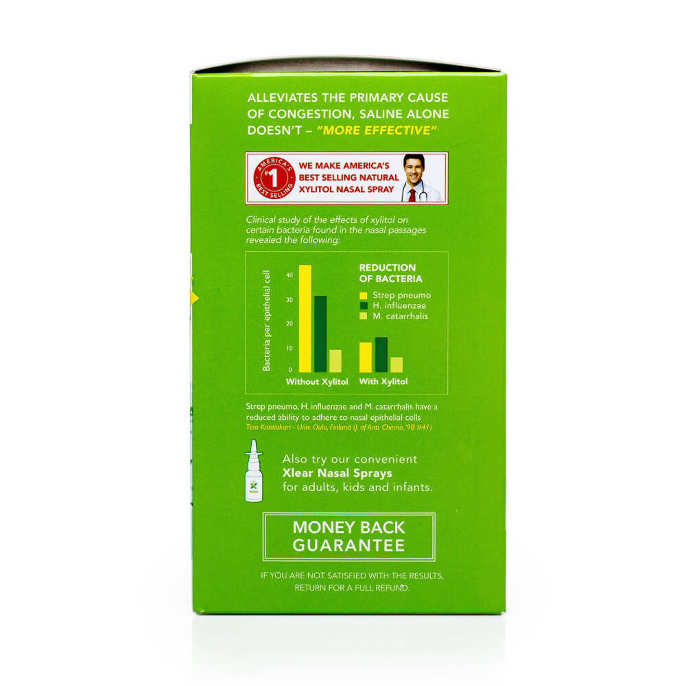 Xlear Natural Sinus Rinse Packets - 50 count / 6 gram each