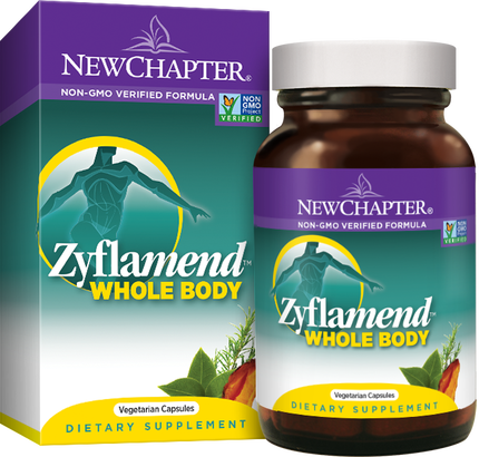 A package and bottle of Zyflamend Whole Body