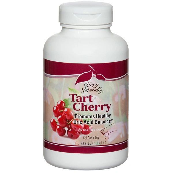 A bottle of Terry Naturally Tart Cherry