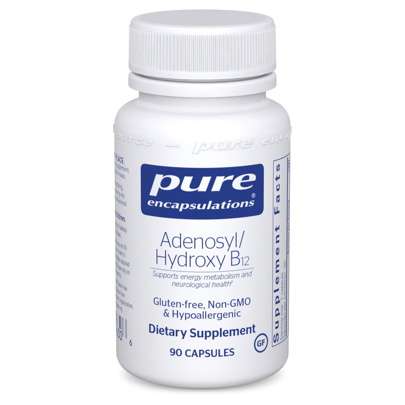Adenosyl/Hydroxy B12 - Pure Encapsulations - 90 capsules