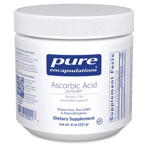Ascorbic Acid Powder - Pure Encapsulations - 8 oz