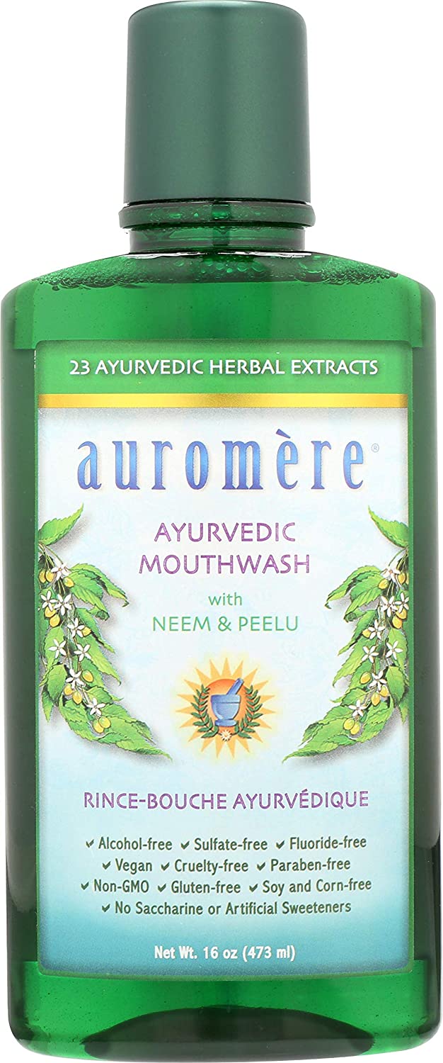 Ayurvedic Mouthwash - Auromere - 16 fl oz