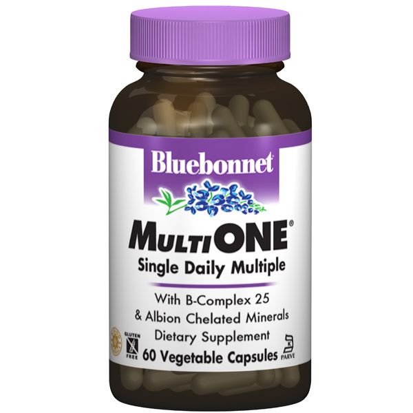 A bottle of Bluebonnet Multi One® Formula