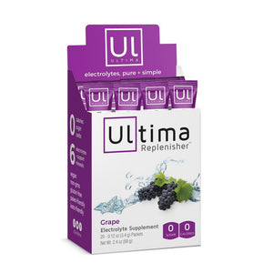 A package of Ultima Replenisher - Grape