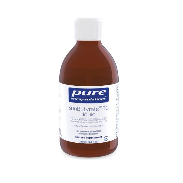 A bottle of Pure SunButyrate™-TG liquid