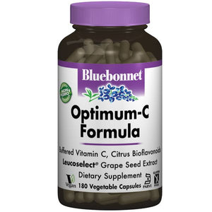 A bottle of Bluebonnet Optimum-C Formula