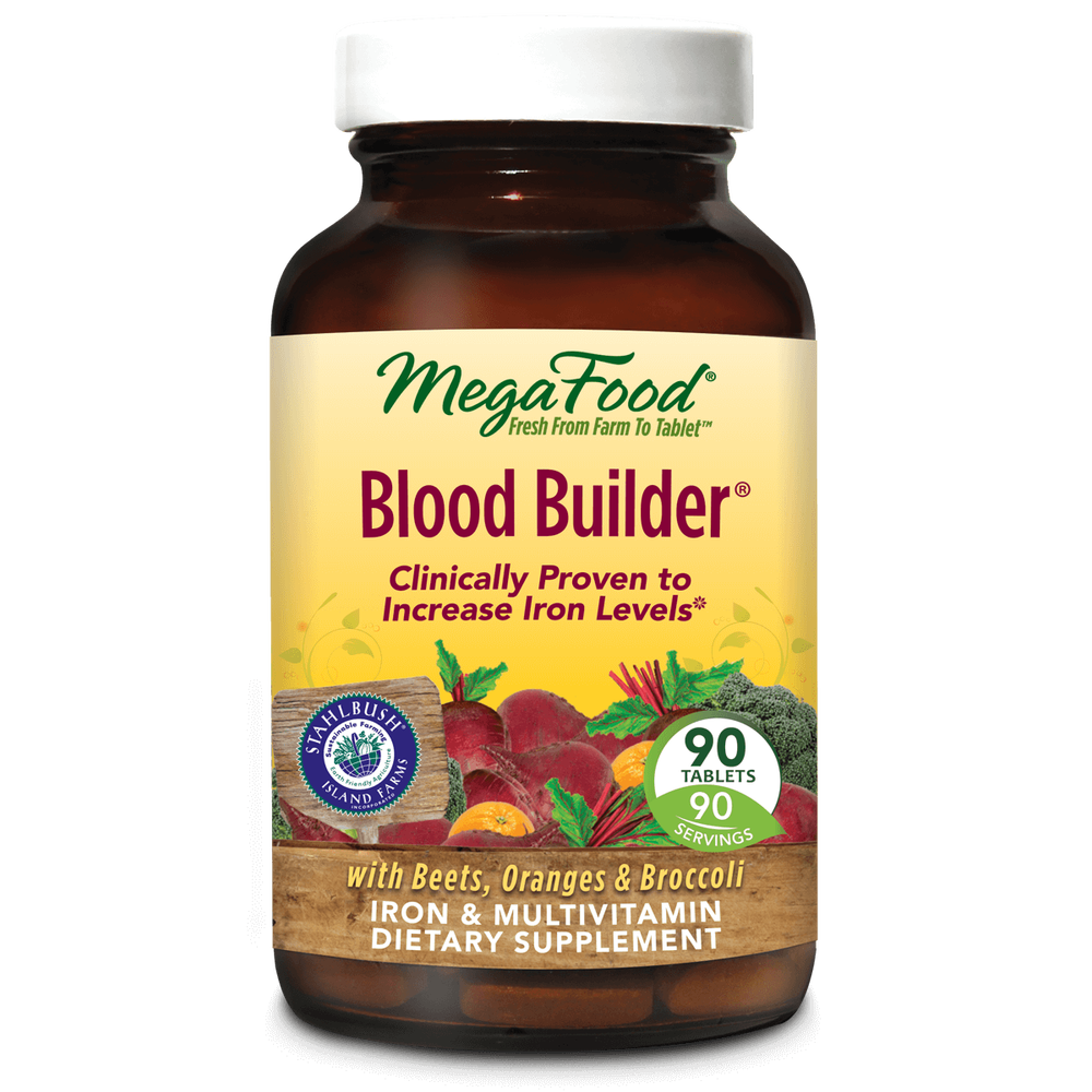 A bottle of Megafood Blood Builder®