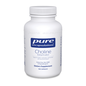 Choline (bitartrate) - Pure Encapsulations - 60 capsules