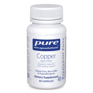 Copper (glycinate) - Pure Encapsulations - 60 capsules