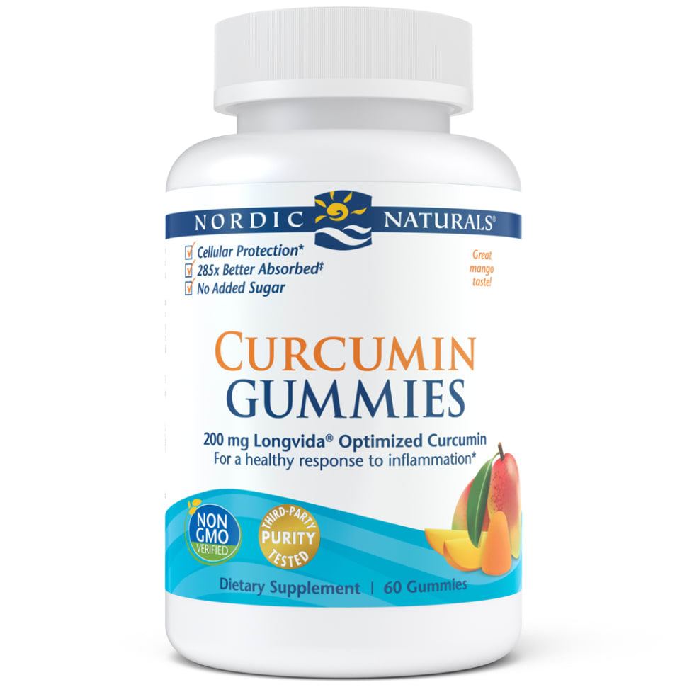 Curcumin Gummies - Nordic Naturals - 60 gummies