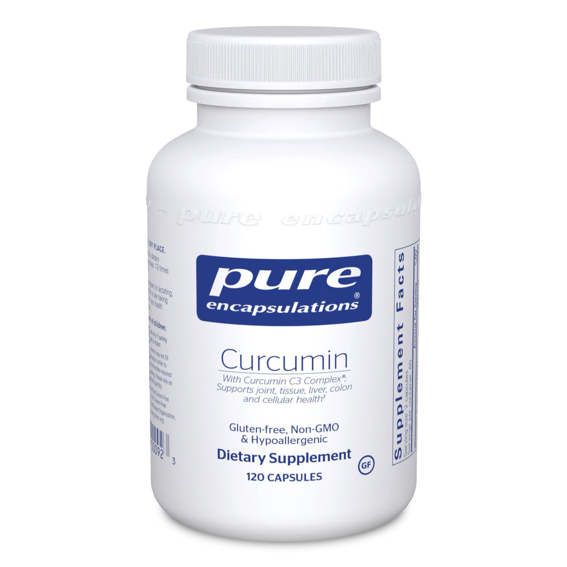 Curcumin - Pure Encapsulations - 120 capsules