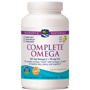 A bottle of Nordic Naturals Complete Omega