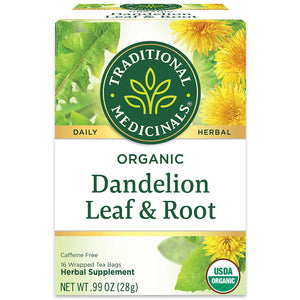 Traditional Medicinals Dandelion Leaf & Root Tea 16 bags