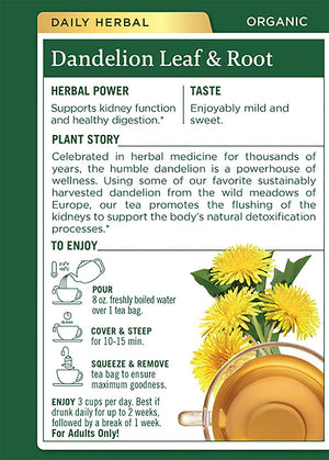 Dandelion Leaf & Root Tea