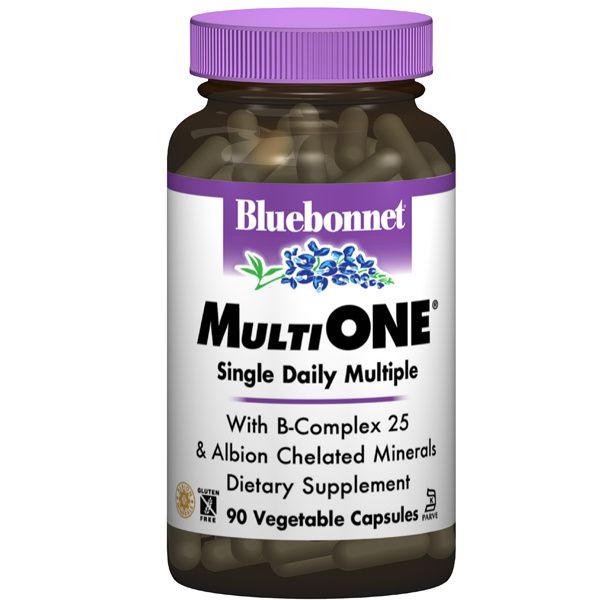 A bottle of Bluebonnet Multi One® Formula