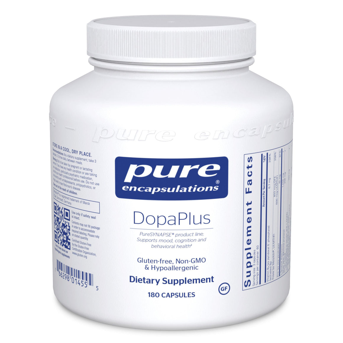 DopaPlus - Pure Encapsulations - 180 capsules
