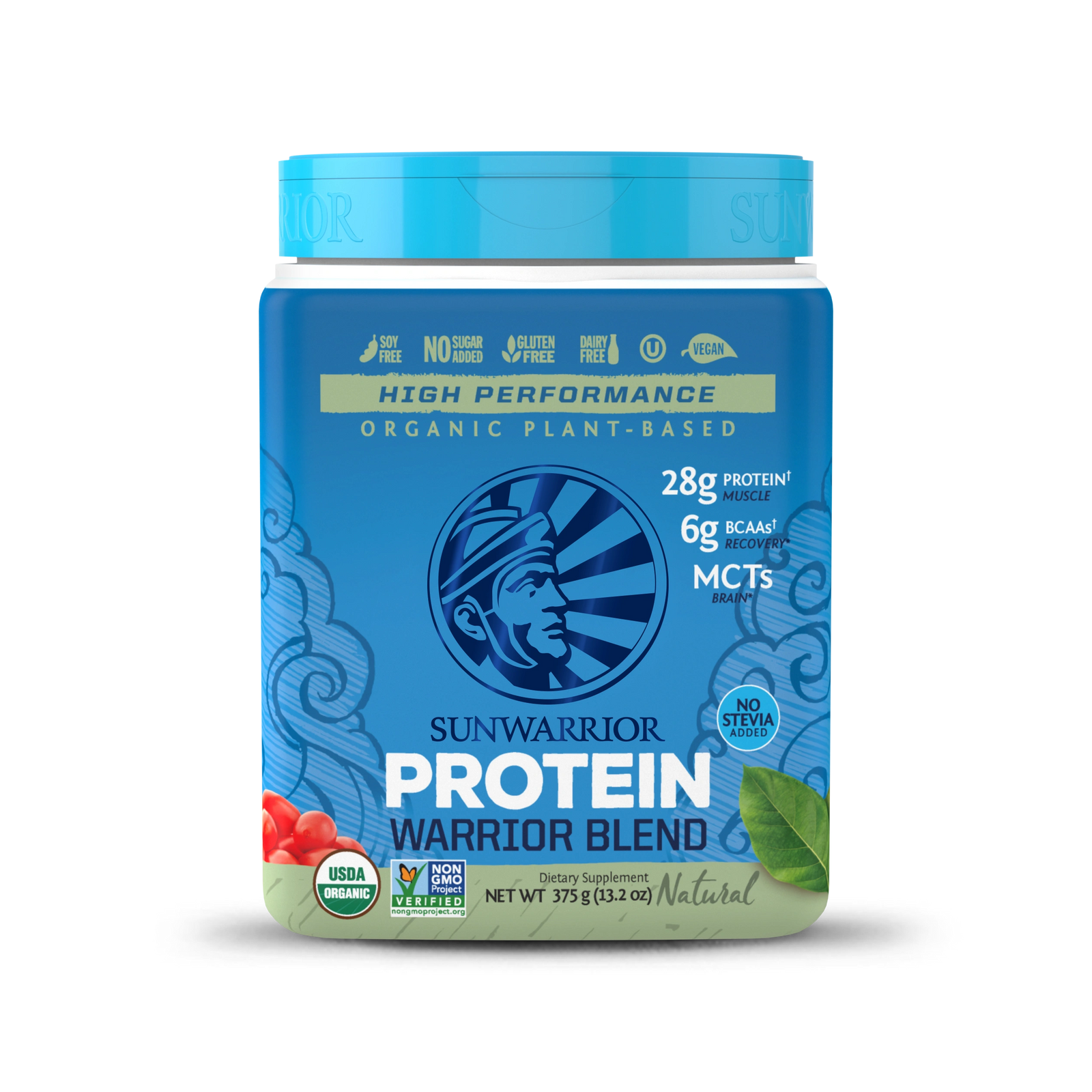 A jar of Warrior Blend - Natural