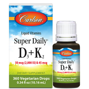 Super Daily® D3 + K2