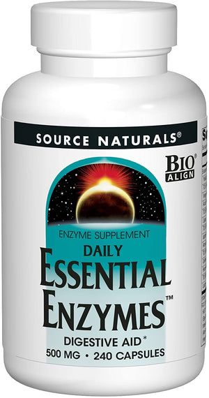 Daily Essential Enzymes - Source Naturals - 240 capsules
