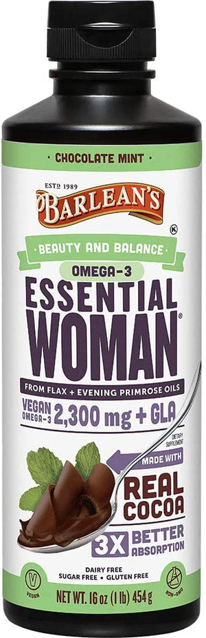 Essential Woman Chocolate Mint - Barleans - 16 oz