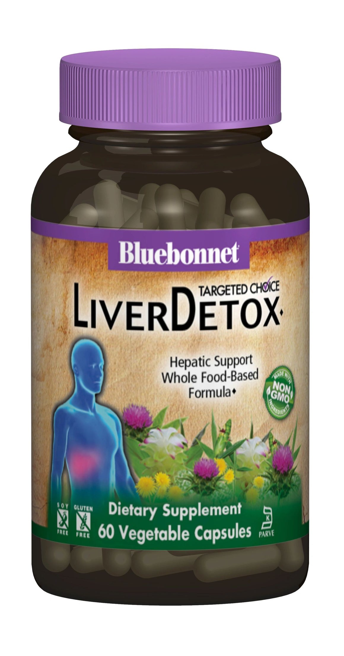 A bottle of Bluebonnet Targeted Choice® Liver Detox