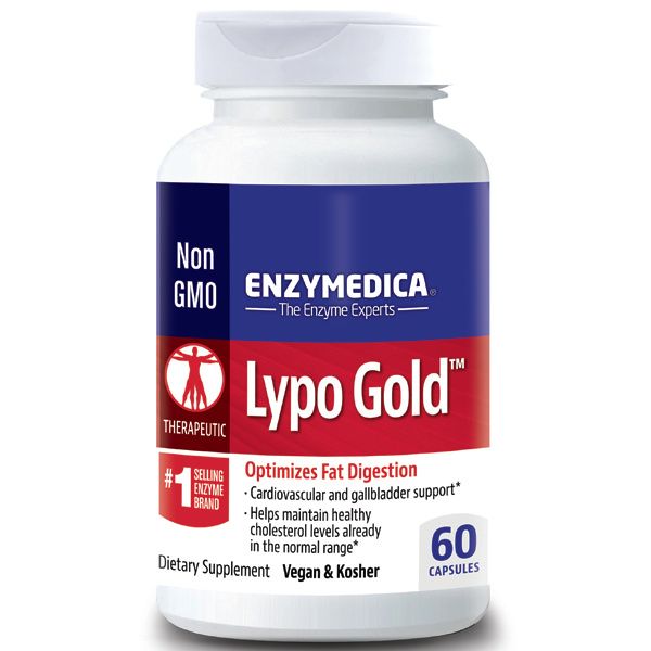 A bottle of Enzymedica Lypo Gold™