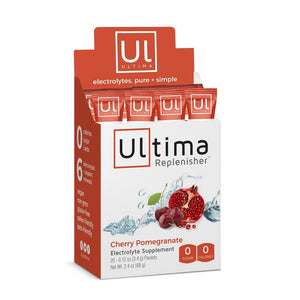 A package of Ultima Replenisher - Cherry Pomegranate