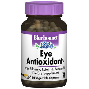 A bottle of Bluebonnet Eye Antioxidant Formula