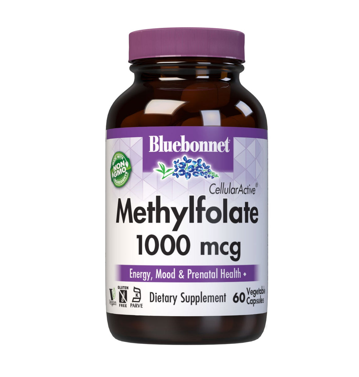 Methylfolate 1000 mcg - Bluebonnet - 60 capsules