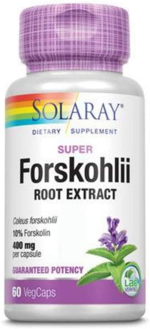 Super Forskohlii Root Exract - Solaray - 60 capsules