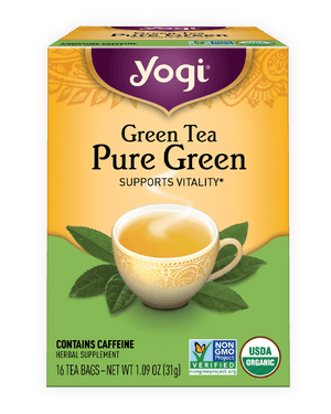 Pure Green Tea - Yogi - 16 tea bags