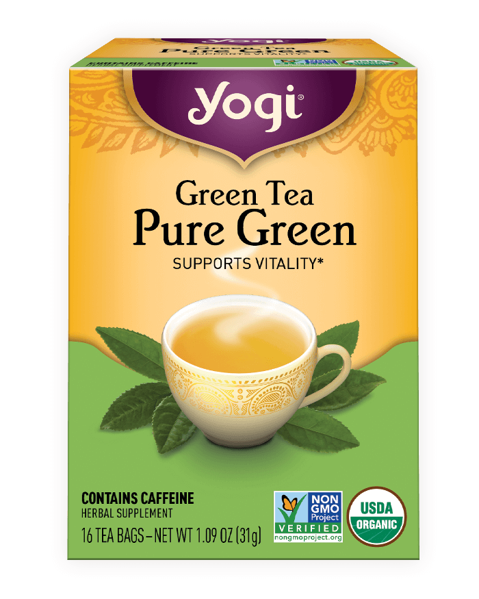 Pure Green Tea - Yogi - 16 tea bags
