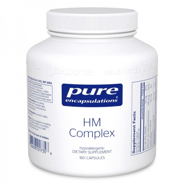 A bottle of Pure HM Complex