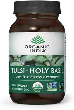 Tulsi - Holy Basil - Organic India - 90 capsules