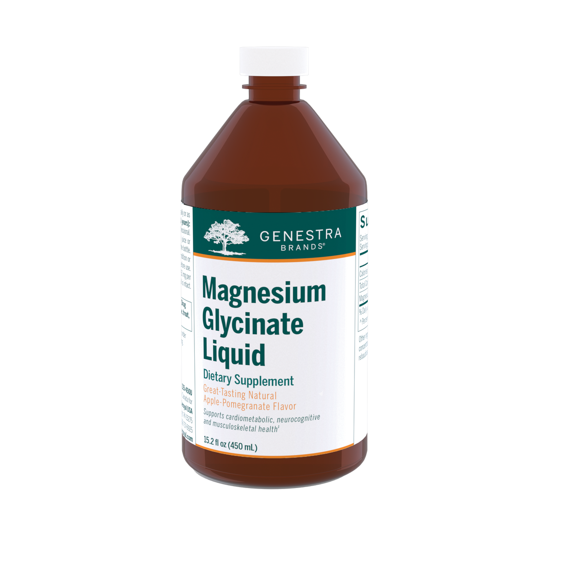 Magnesium Glycinate Liquid - Genestra - 450 ml