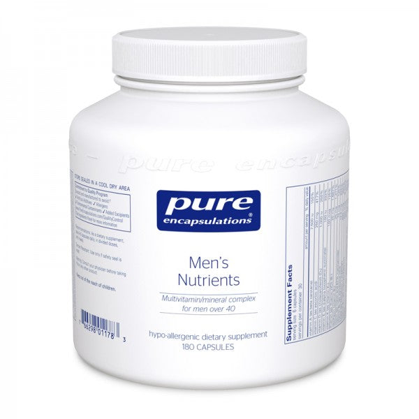 A jar of Pure Men's Nutrients