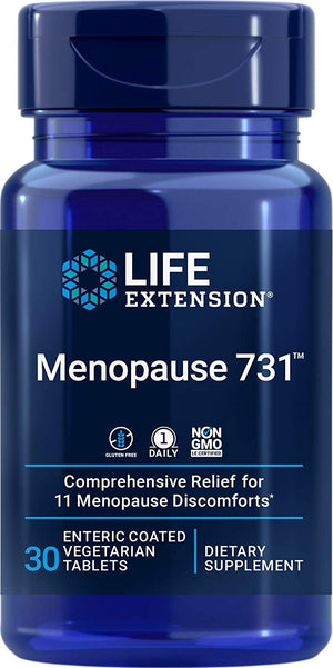 Menopause 731™  Life Extension - 30 enteric coated vegetarian capsules
