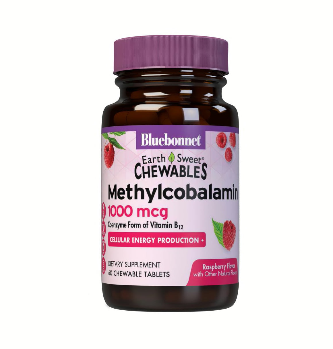 Earthsweet® Chewables  Methylcobalamin B12 1000 mcg - Bluebonnet