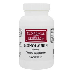 A bottle of Ecological Formulas Monolaurin 600 mg