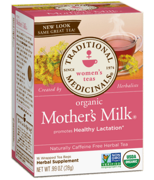 A box of Traditional Medicinals Organic Mother's Milk Tea