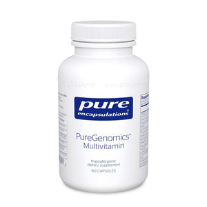 A bottle of Pure PureGenomics® Multivitamin