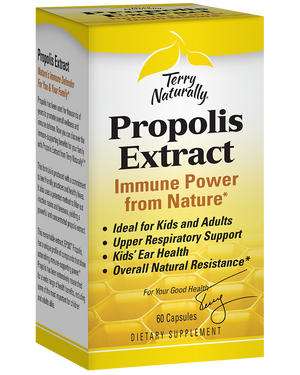 A package of Terry Naturally Propolis Extract