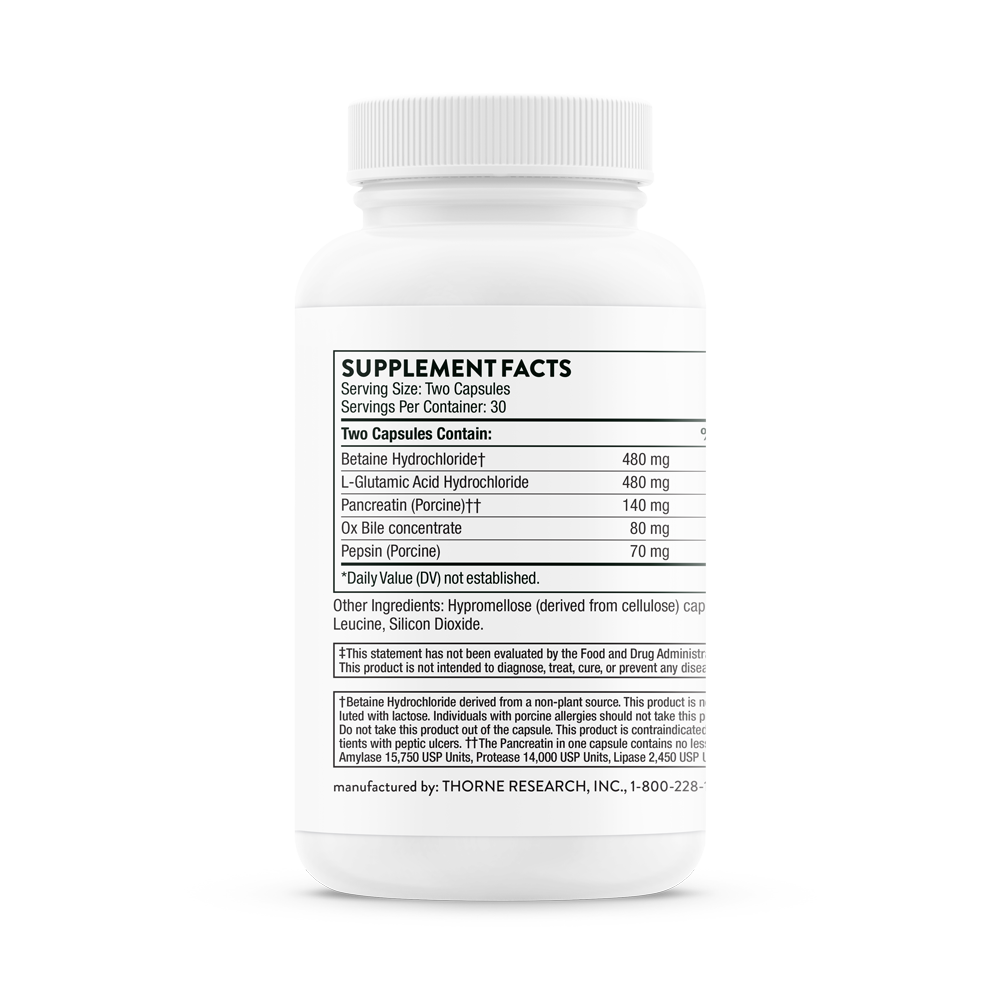 A bottle of Thorne Bio-Gest®